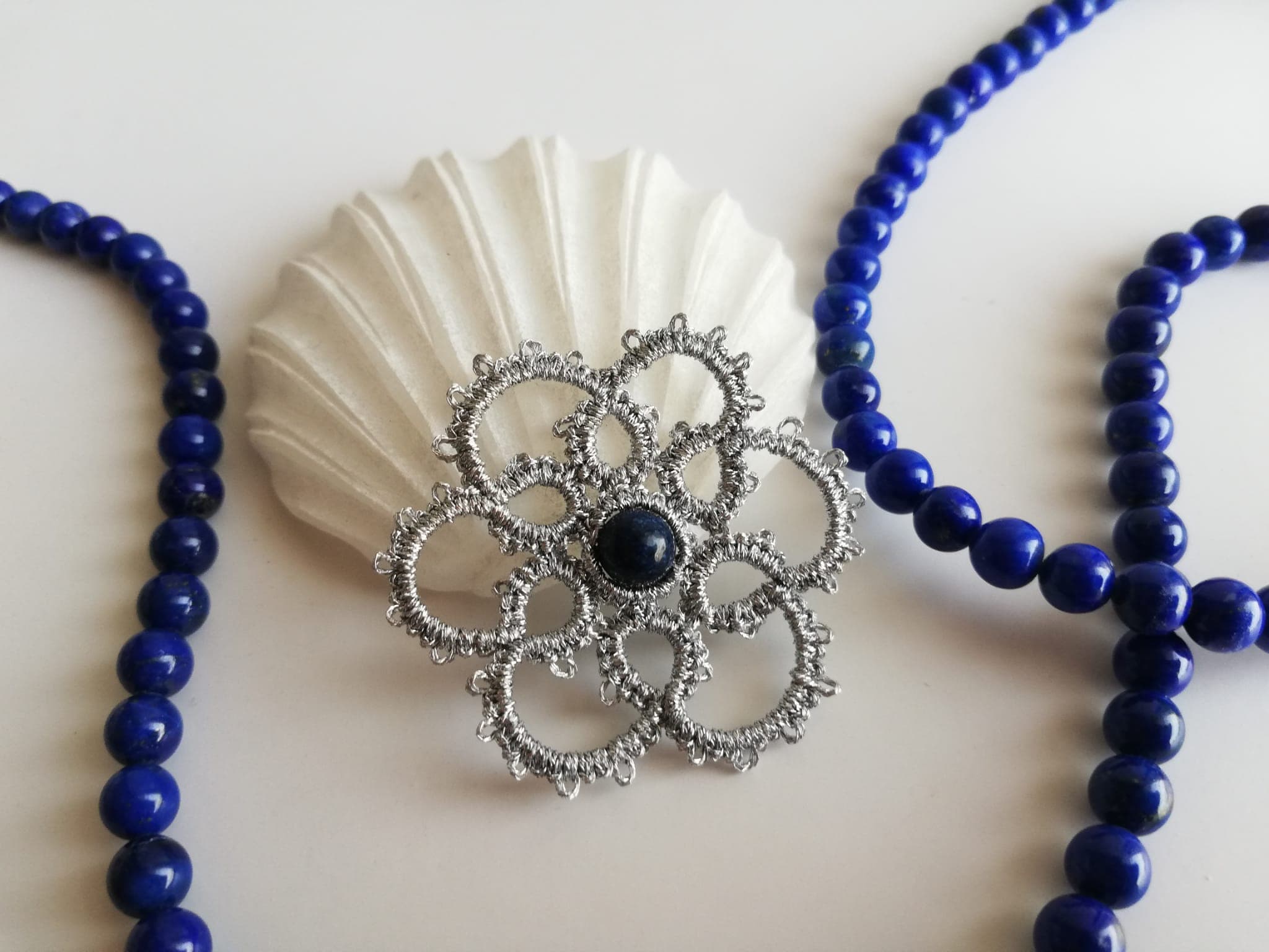 Rosone Grande Con Lapis — Ciondolo